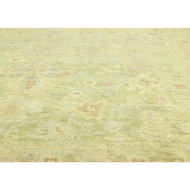Persian Handwoven Sultanabad Area Rug 12'9" X 32'5" For Sale In Dallas - Image 6 of 13