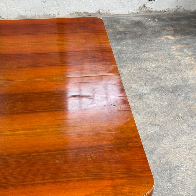 Brown Vintage Dining Table by Jindřich Halabala for Up Závody, 1930s For Sale - Image 8 of 17