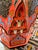 Hand Made Hand Painted Shapely Moroccan Side Table For Sale - Image 9 of 12