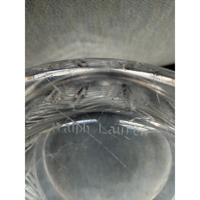 Ralph Lauren Herringbone Crystal Champagne / Ice Bucket For Sale In Philadelphia - Image 6 of 6
