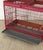 1920s Early 20th Century Red Painted Birdcage, England Circa 1920 For Sale - Image 5 of 6