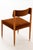 A refined set of four teak dining chairs attributed to Danish designer Aksel Bender Madsen during the 1960s. Defined by...