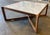Mid 20th Century Mid 20th Century Mid Century Modern Coffee Table With Walnut Base and Marble Top. For Sale - Image 5 of 12