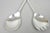 Mid 20th Century Vintage Sheffield England Modern Silver Plated Salad Serving Set Fork & Spoon For Sale - Image 5 of 10