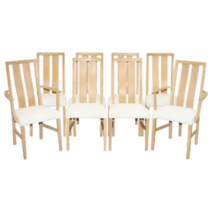 Ashwood Dining Chairs from Orum Mobler, Set of 8