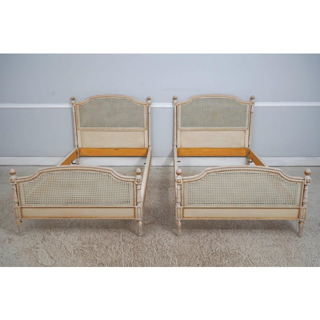Age: Approx: 70 Years Old Details: Possibly French Made Down Seat Cushion High Quality Construction French Louis XVI Style...