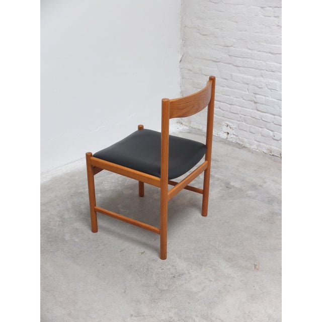 Dining Chairs in Oak from Meubelatelier Vanda, 1960s, Set of 6 For Sale - Image 15 of 18