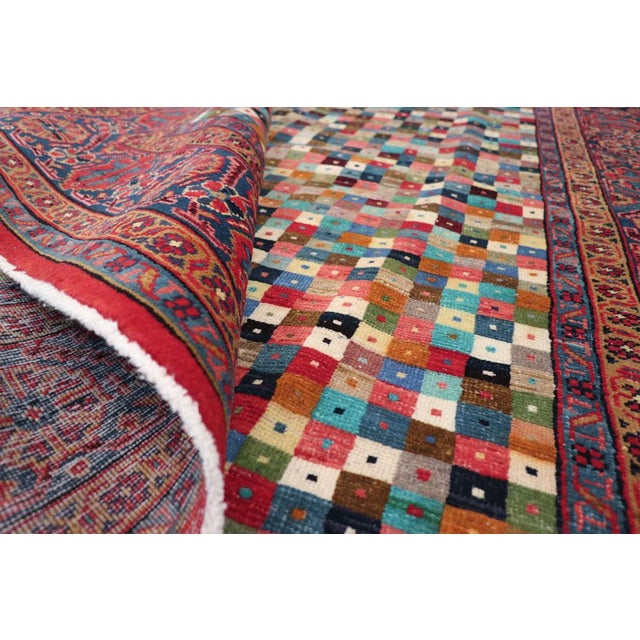 Galerie Shabab Collection Mid-20th Century Persian Veece Rug For Sale - Image 10 of 10