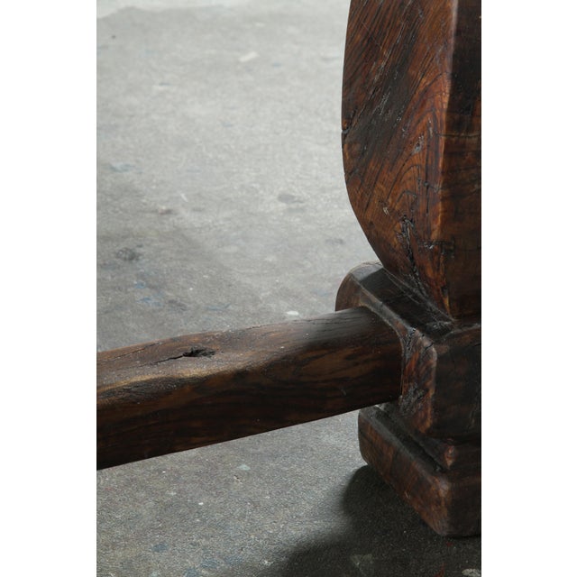 Large Vintage Danish Farmhouse Refectory Table, 1930s For Sale - Image 16 of 18