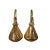 Mid-Century Modern Vintage Weeping Gold Cruet Set – 24k Gold Finish, Made in u.s.a., 1940s–1960s For Sale - Image 3 of 7