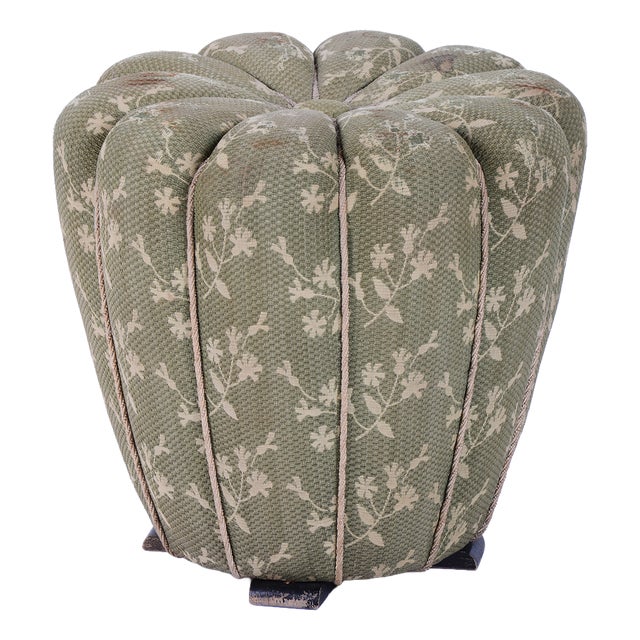 Czech Art Deco Beech Ottoman attributed to Jindřich Halabala for Up Závody, 1930s For Sale