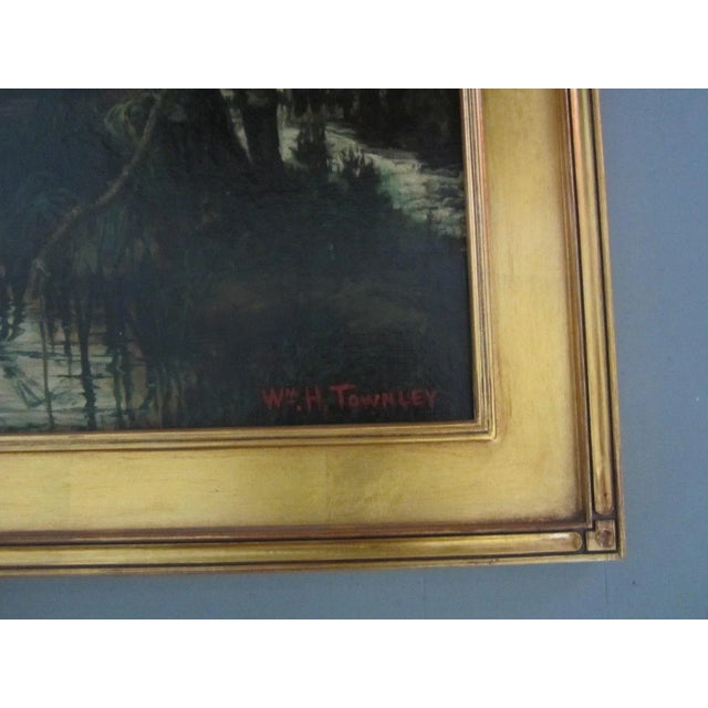 Paint Young Boy Fishing Oil Painting For Sale - Image 7 of 10