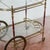 Vintage Serving Trolley with Glass Trays For Sale - Image 5 of 9
