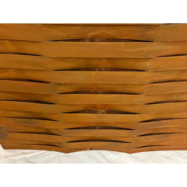 John Baughman Weave Series Wall Sculpture Brutalist Wood Art Panel 2010 For Sale - Image 14 of 18