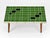 Glass Small Mid-Century Ceramic Tiled Plant Stand, 1950s For Sale - Image 7 of 18