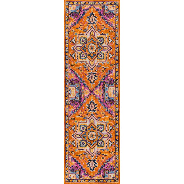 2020s Ibiza Orange Hand Tufted Area Rug 3' X 5' For Sale - Image 5 of 8