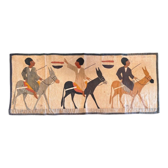 Handstitched Egyptian Khayamiya Wall Hanging For Sale