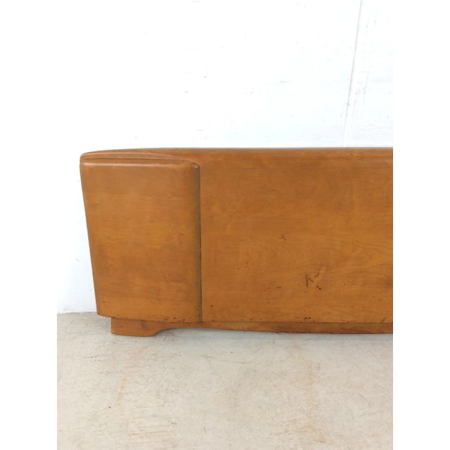 Mid Century Modern Headboard & Footboard by Heywood Wakefield For Sale - Image 10 of 12