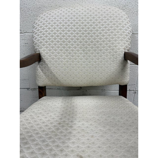Vintage Spanish Revival Walnut Armchair For Sale - Image 15 of 16