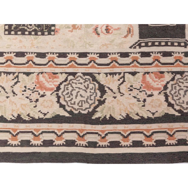 Textile Contemporary Traditional European Inspired Bessarabian Rug by Doris Leslie Blau For Sale - Image 7 of 9