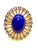 Gemstone Bochic "Orient" Blue Opal, Tanzanite & Diamond Ring Set In 18K Gold & Silver For Sale - Image 7 of 18