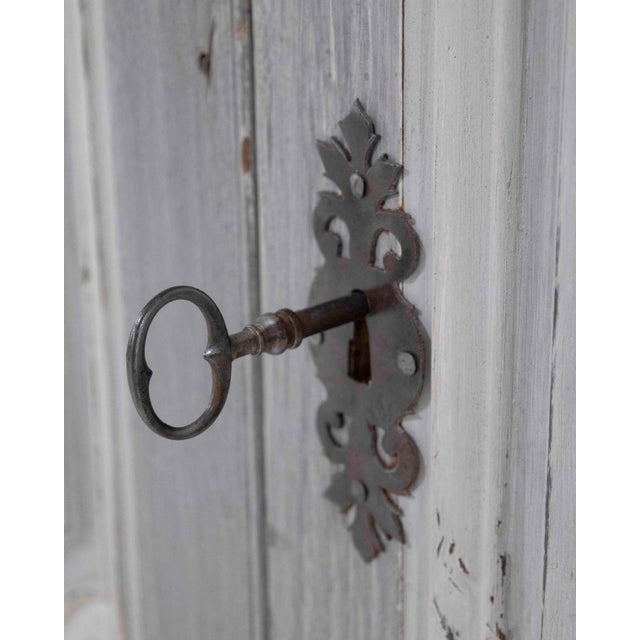 18th Century Painted Double-Sided Communication Door For Sale - Image 4 of 12