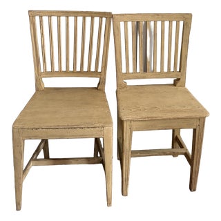 Allmoge Chairs, 1800, Set of 2 For Sale