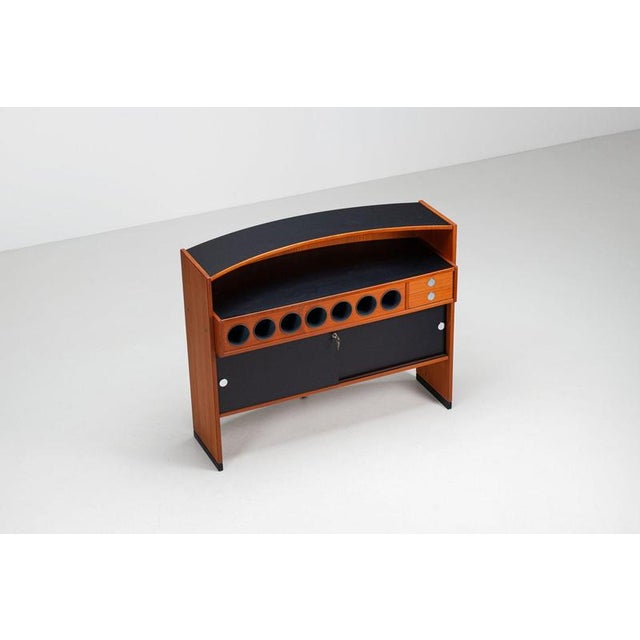 Boomerang Dry Bar Set in Teak by Erik Buch for Dyrlund, Denmark, 1960, Set of 3 For Sale - Image 9 of 18