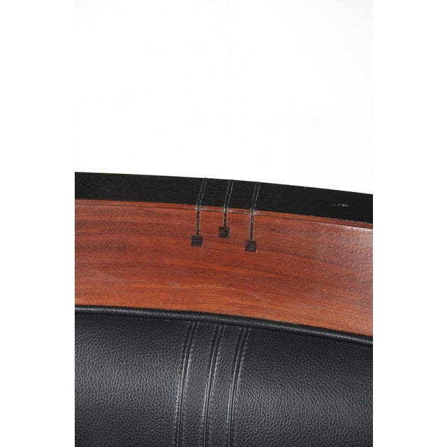 Art Deco Black Cowhide Decoforma Series High Back Lounge Chair from Schuitema For Sale - Image 10 of 14