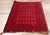 Red Vintage Red Persian Turkoman Rug - 02'04 X 04'07 For Sale - Image 8 of 9