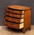 English Bow Fronted Small Chest of Mahogany With Four Drawers For Sale - Image 4 of 8