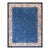 1920s Antique Chinese Peking Blue & Delicate Tone-on-Tone Floral Design Rug For Sale