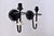 Modernist Glass Wall Sconces C-1556 by Raak, 1950s For Sale - Image 11 of 15