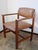 Wood Vintage Scandinavian Armchair in Rosewood and Leather, 1960s For Sale - Image 7 of 14
