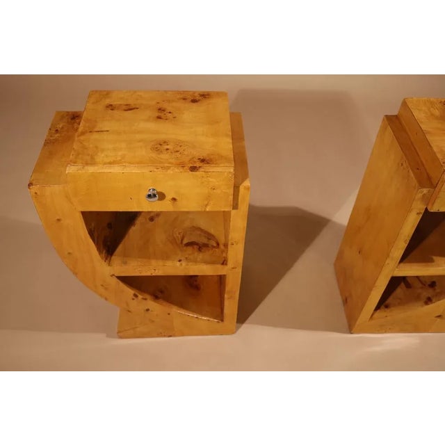 Mid-Century Modern Dymo Bedside Tables, Set of 2 For Sale - Image 3 of 4