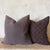 Contemporary 100% Stone Washed Linen Pillow - Truffle For Sale - Image 3 of 5