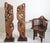Architectural Carved Wood Temple Truss From India - a Pair For Sale - Image 4 of 15