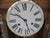 Beautiful Vintage Wood Ansonia Reproduction Tear Drop Clock 8 Day Wind Painted Glass on Door Works For Sale - Image 11 of 15