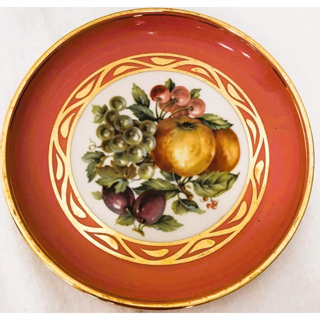 Late 20th Century Late 20th Century Vintage Hyalyn Porcelain Gold Rim Collector Plates - Set of 3 For Sale - Image 5 of 7