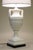 An impressive and visually stunning large Hollywood Regency Modern sculptural Trophy Urn form Milky White thick Porcelain...