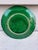 English Green Majolica Leaves Plate Circa 1880 For Sale - Image 4 of 4