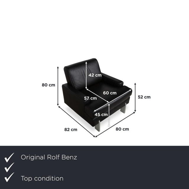 The AK 644 armchair hails from a time when Rolf Benz prioritized presence over restraint, and this 80s and 90s heritage is...