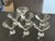 Simon Pearce Westport martini glasses. 7 total. 5" diameter by 4.5" high. Like brand new....barely used. they sell for...