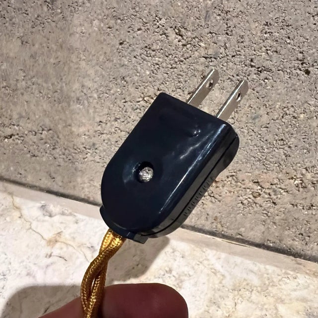 Art Nouveau Vintage Ceramic Table Lamp For Sale - Image 12 of 12