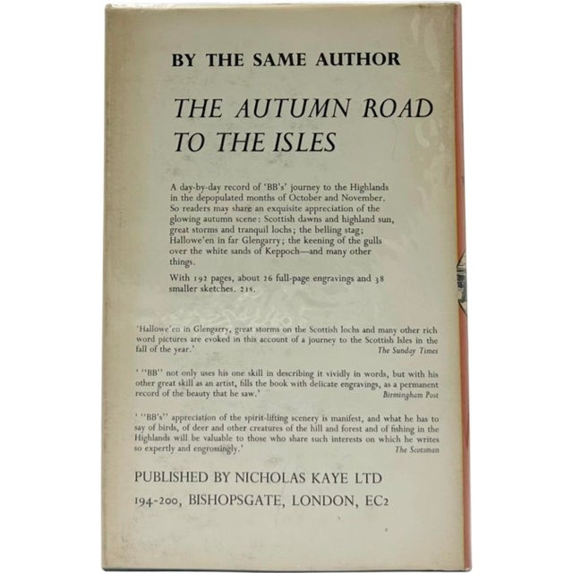 Tan The White Road Westwards by Bb 1961 Land Rover Travel Book London For Sale - Image 8 of 9