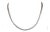 11.21 Ct 3-Prong Diamond Tennis Necklace For Sale