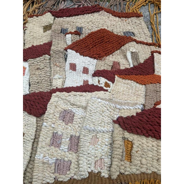 Mid-Century Brutalist Macrame Tapestry, 1950s For Sale - Image 16 of 18