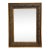Baroque Revival Black, Bronze & Gold Solid Wood Wall Mirror For Sale
