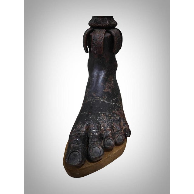 Forged Iron Sculpture, 1950s For Sale - Image 6 of 18