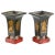 French Neoclassical Directoire Style Tole Vases - a Pair For Sale - Image 13 of 13